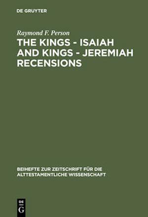 Kings - Isaiah and Kings - Jeremiah Recensions