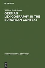 German Lexicography in the European Context