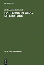 Patterns in Oral Literature