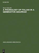 Phonology of Italian in a Generative Grammar