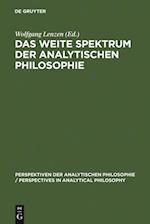 Das weite Spektrum der Analytischen Philosophie