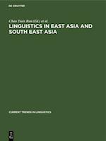 Linguistics in East Asia and South East Asia