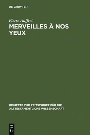 Merveilles à nos yeux