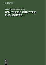 Walter de Gruyter Publishers