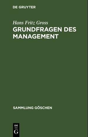 Grundfragen des Management