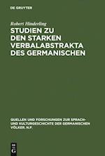 Studien zu den starken Verbalabstrakta des Germanischen