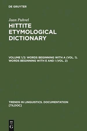 Words beginning with A (Vol. 1). Words beginning with E and I (Vol. 2)