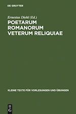 Poetarum Romanorum Veterum Reliquiae