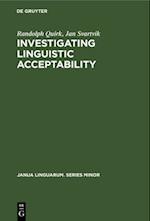 Investigating Linguistic Acceptability