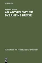 Anthology of Byzantine Prose