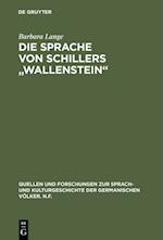 Die Sprache von Schillers "Wallenstein"