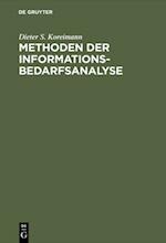 Methoden der Informationsbedarfsanalyse