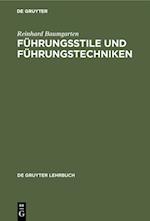 Führungsstile und Führungstechniken