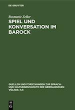 Spiel und Konversation im Barock