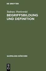 Begriffsbildung und Definition