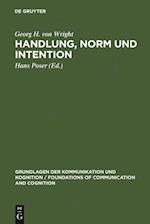 Handlung, Norm und Intention