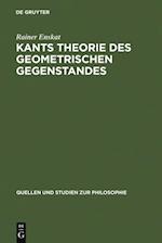 Kants Theorie des geometrischen Gegenstandes