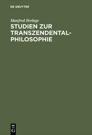 Studien zur Transzendentalphilosophie