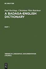 Badaga-English Dictionary