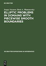 Elliptic Problems in Domains with Piecewise Smooth Boundaries