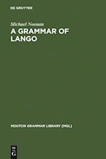 Grammar of Lango