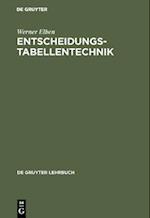 Entscheidungstabellentechnik