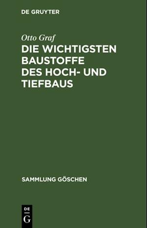 Die wichtigsten Baustoffe des Hoch- und Tiefbaus