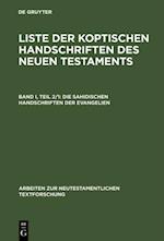 Die sahidischen Handschriften der Evangelien