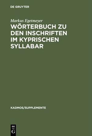 Wörterbuch zu den Inschriften im kyprischen Syllabar