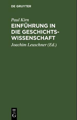 Einführung in die Geschichtswissenschaft