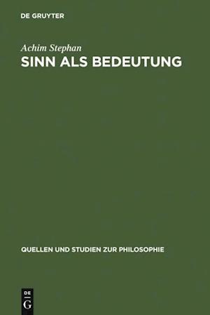 Sinn als Bedeutung