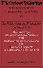 Zur Politik, Moral und Philosophie der Geschichte