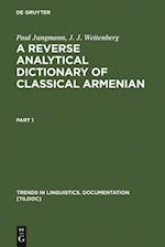 Reverse Analytical Dictionary of Classical Armenian