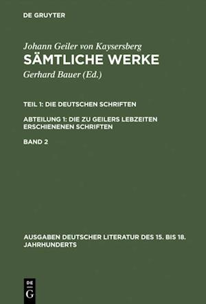 Die deutschen Schriften