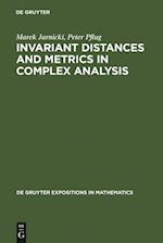 Invariant Distances and Metrics in Complex Analysis