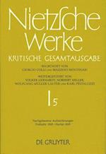 Nachgelassene Aufzeichnungen. Frühjahr 1868 - Herbst 1869