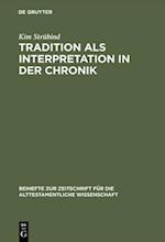 Tradition als Interpretation in der Chronik