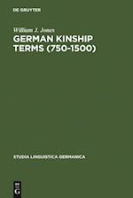 German Kinship Terms (750-1500)