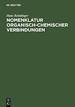 Nomenklatur Organisch-Chemischer Verbindungen