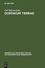 dominium terrae