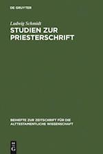 Studien zur Priesterschrift