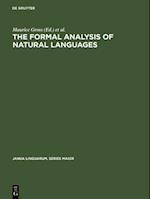 Formal Analysis of Natural Languages