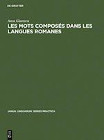 Les mots composés dans les langues romanes