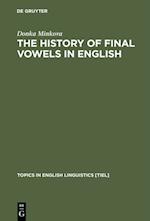 History of Final Vowels in English