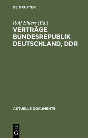 Verträge Bundesrepublik Deutschland, DDR