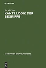 Kants Logik der Begriffe
