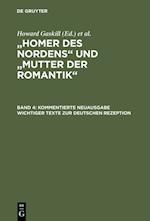 Kommentierte Neuausgabe wichtiger Texte zur deutschen Rezeption