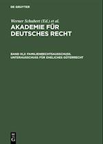 Familienrechtsausschuß. Unterausschuß für eheliches Güterrecht