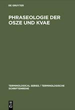 Phraseologie der OSZE und KVAE
