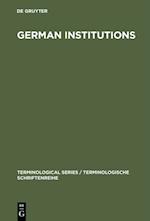 German Institutions